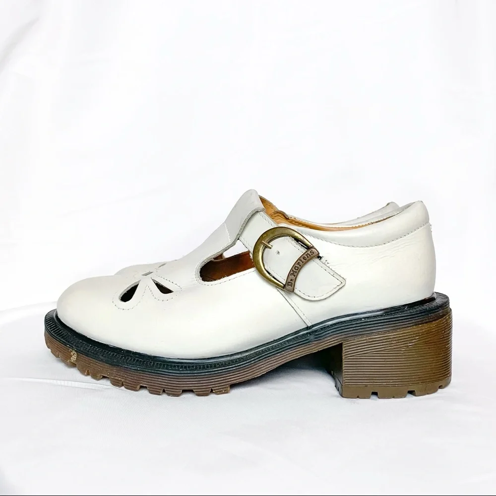White Dr Martens Vintage - Picture 4 of 9